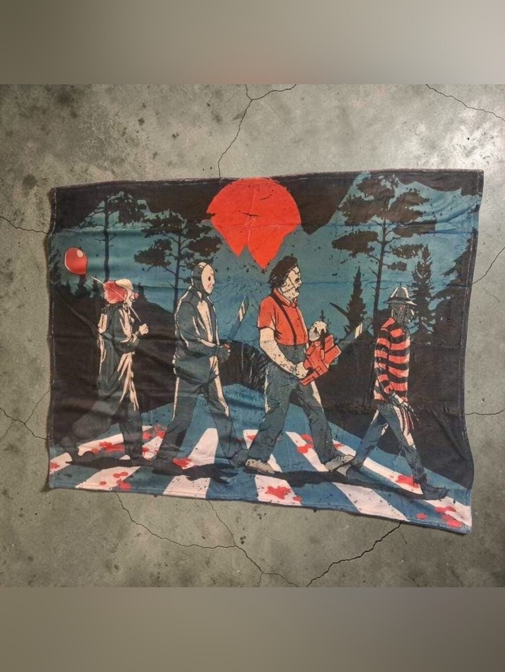Horror 40x50 Throw Blanket